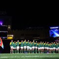 Springboks singing national anthem