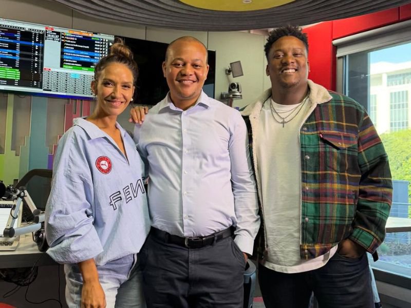 Stacey and J Sbu with Dr Siyanda Zulu