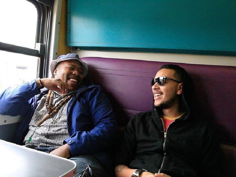 Rappers Stogie T and AKA