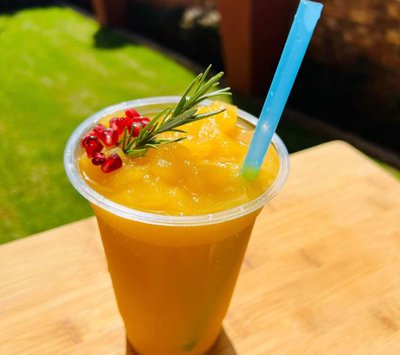 Yummy homemade slush puppy to try with your kids