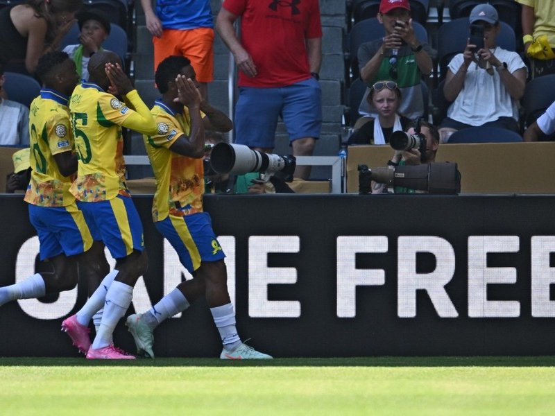 Mamelodi Sundowns celebrate at 2025 Club World Cup