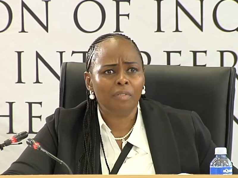 Suspended City of Ekurhuleni Head of Human Resources Linda Qxasheka