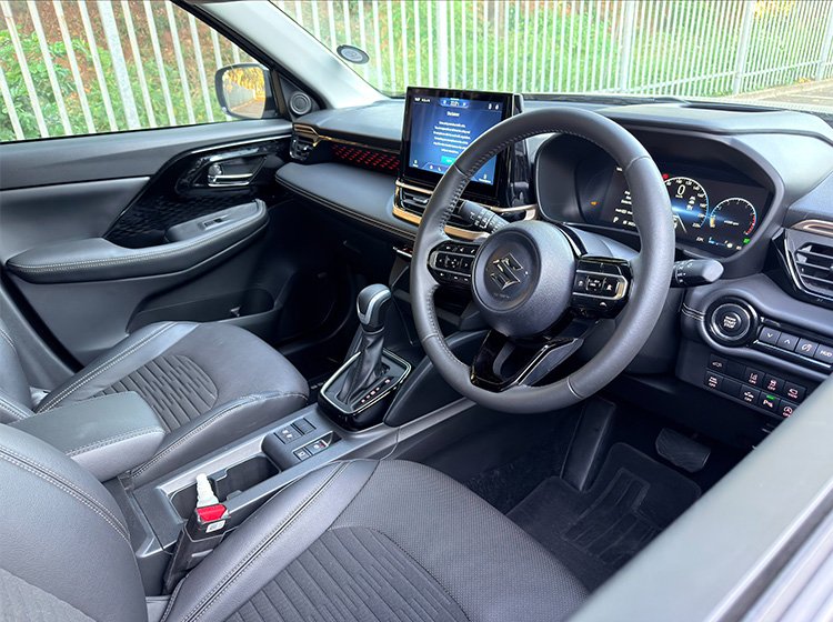 Suzuki Across interior