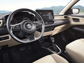 Suzuki Dzire Interior for Motor Minute