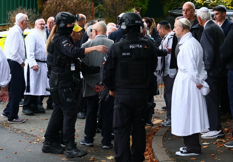 Synagogue attack in Manchester