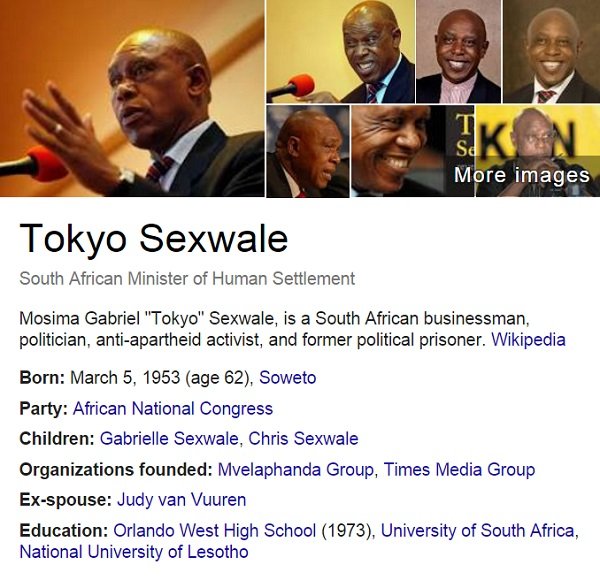 Tokyo Sexwale