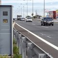TRAFFIC FINE CAMERA ON ROAD