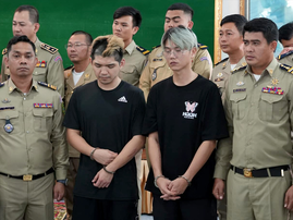 Cambodia jails two Taiwanese men for faking kidnap
