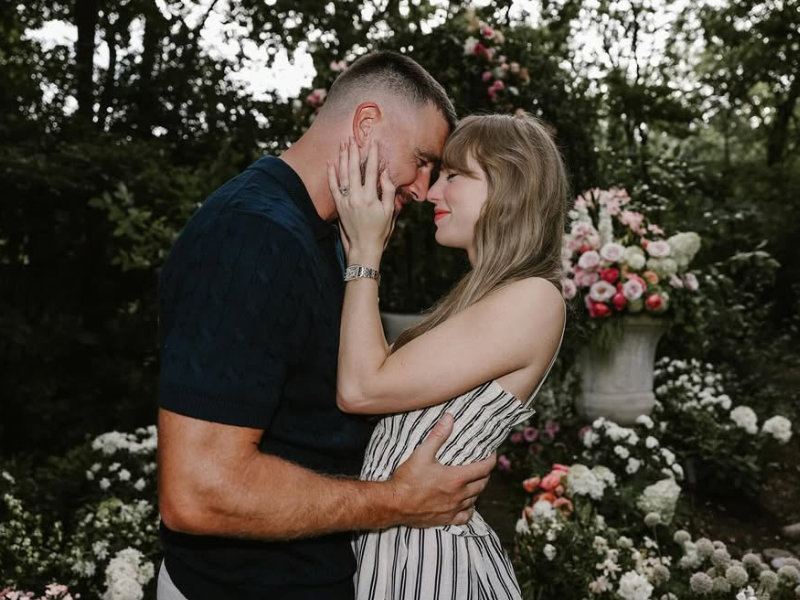 Taylor and Trav engaged