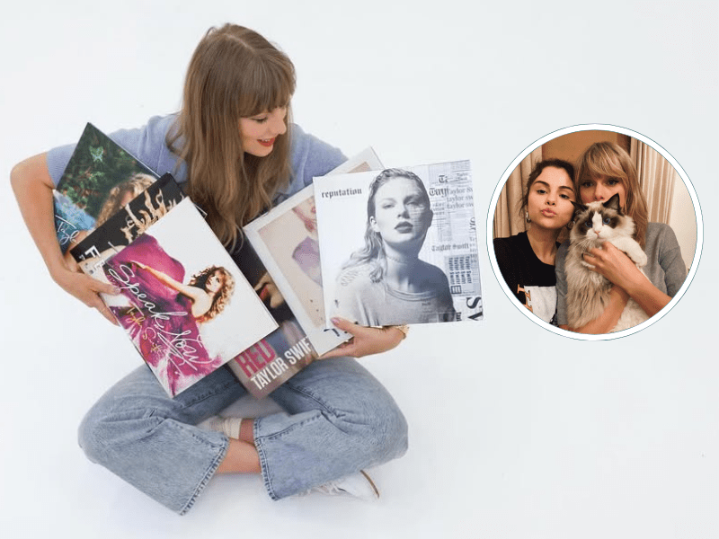 Selena Gomez and Taylor Swift