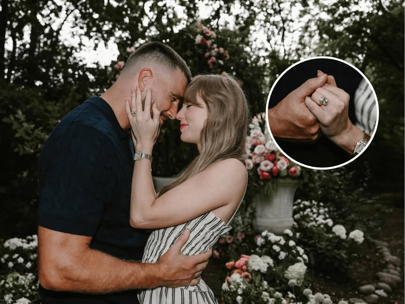 Taylor Swift and Travis Kelce engaged
