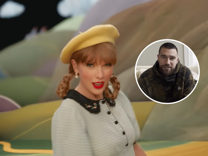 Taylor Swift and Travis Kelce