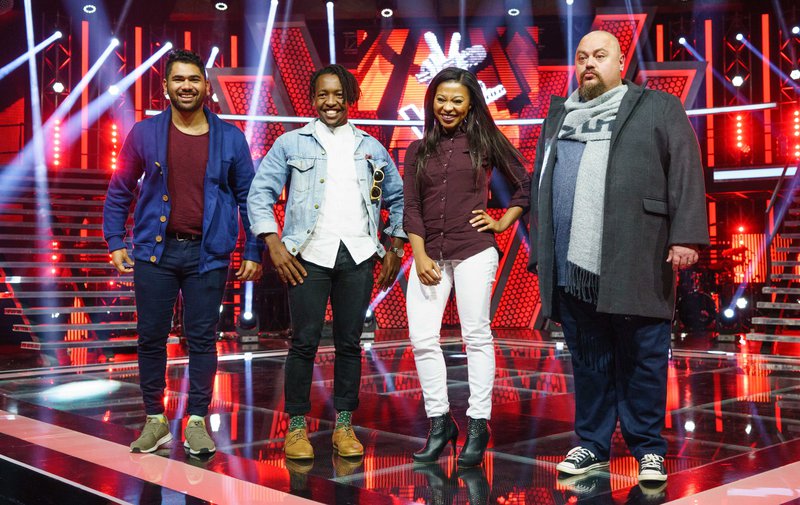 The Voice SA Team Kahn ready for the live shows