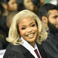 Tee Xaba at her UKZN graduation