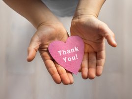 Thank you card