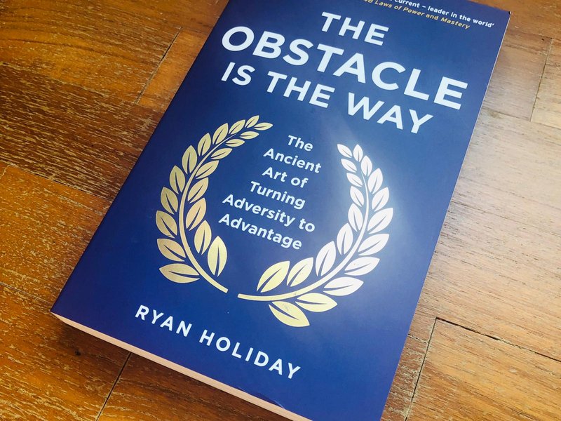 The book that is written by Ryan Holiday is what gets the DKS Approved stamp.