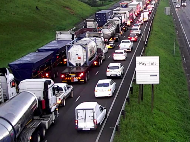 The N3 Toll plaza at Marianhill