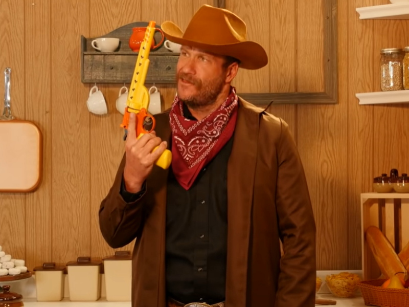 UPDATE: There's now a salt gun that is lethal to cockroaches...