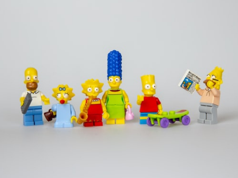 The Simpsons Show lego set