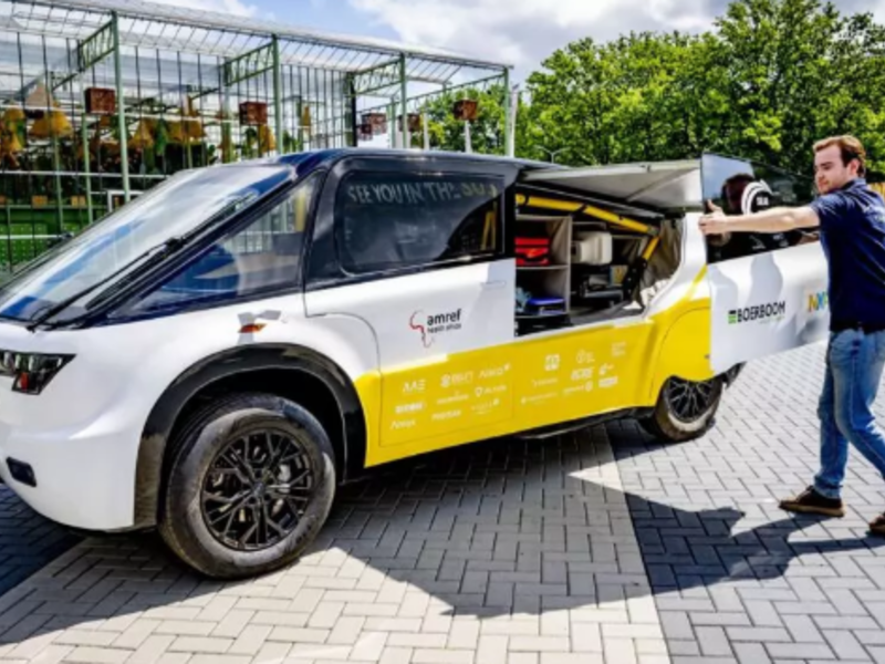 The 'Stella Juva' solar ambulance
