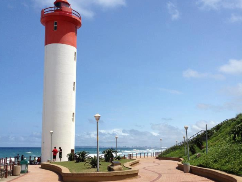 The Umhlanga Lighthouse and the promenade