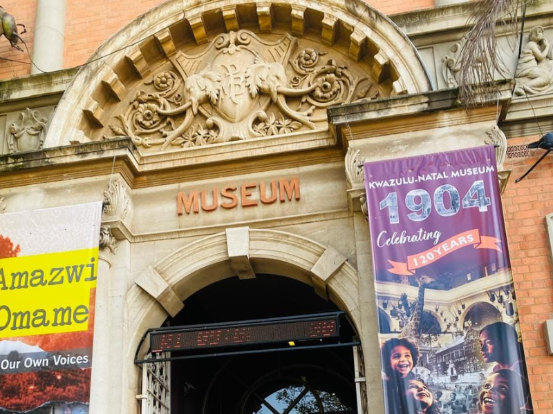 The entrance of the KZN Museum in Durban