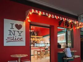 The front of the New York Slice Pizza in Durban