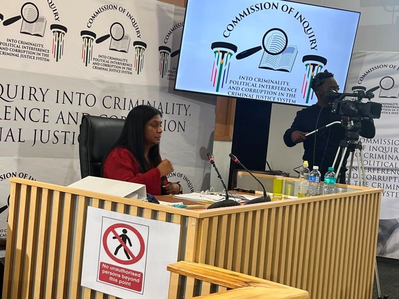 The head of the Investigating Directorate Against Corruption (IDAC), Advocate Andrea Johnson
