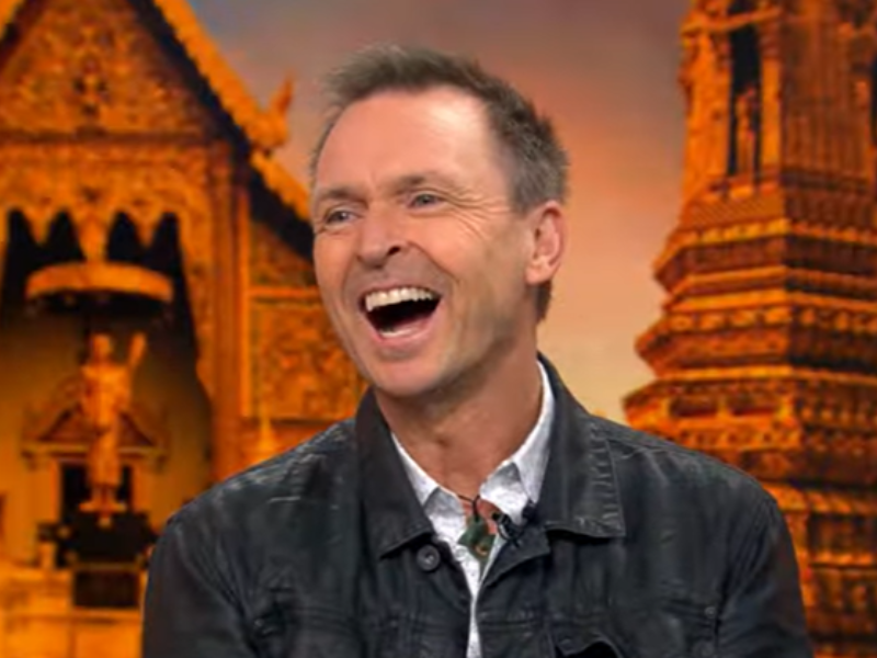 The host of The Amazing Race Phil Keoghan