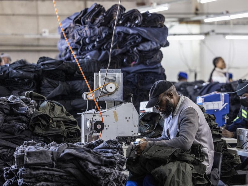 The textile industry is Lesotho's largest employer with more than 35,000 workers