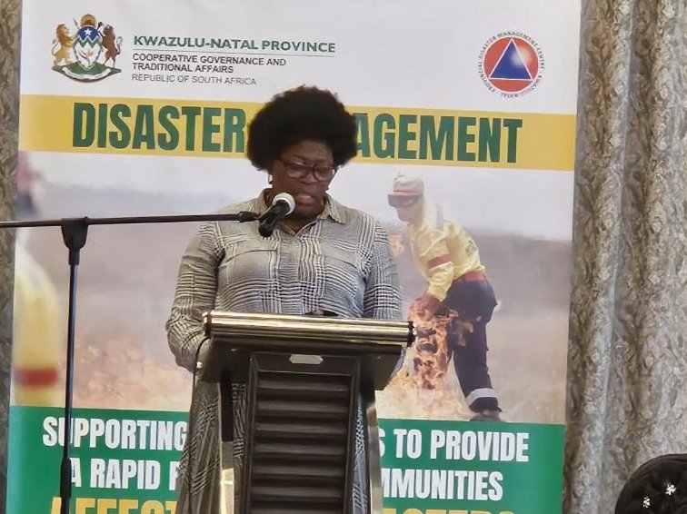 "There is provincial plan," says Sithole-Moloi