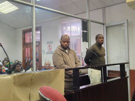 Thobani Nzama and Sipho Mgwaba