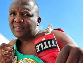 Boxing Champion Dingaan Thobela