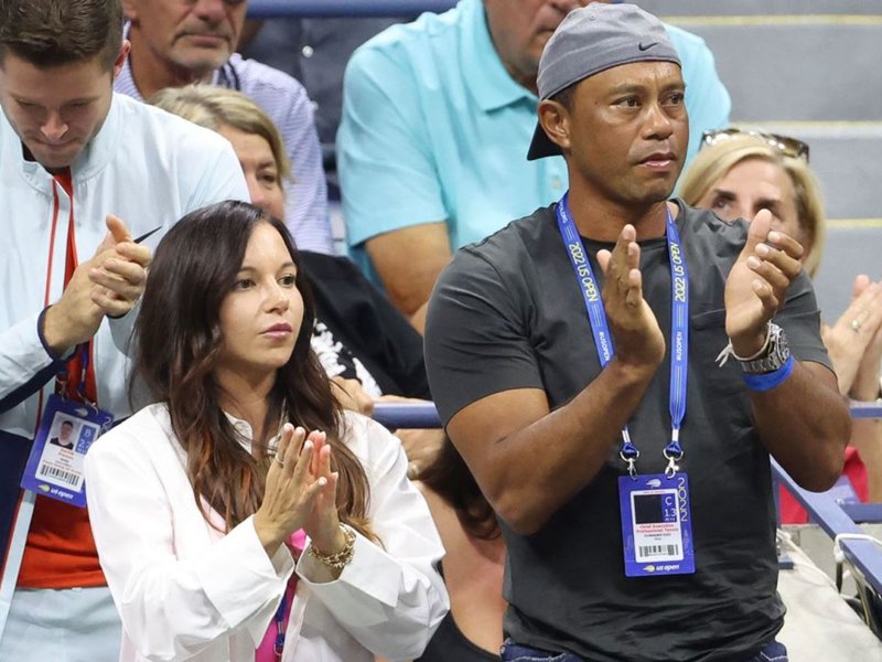 Breakfast with Darren Maule presents Tiger Woods and his girlfriend or now ex, Erica Herman.