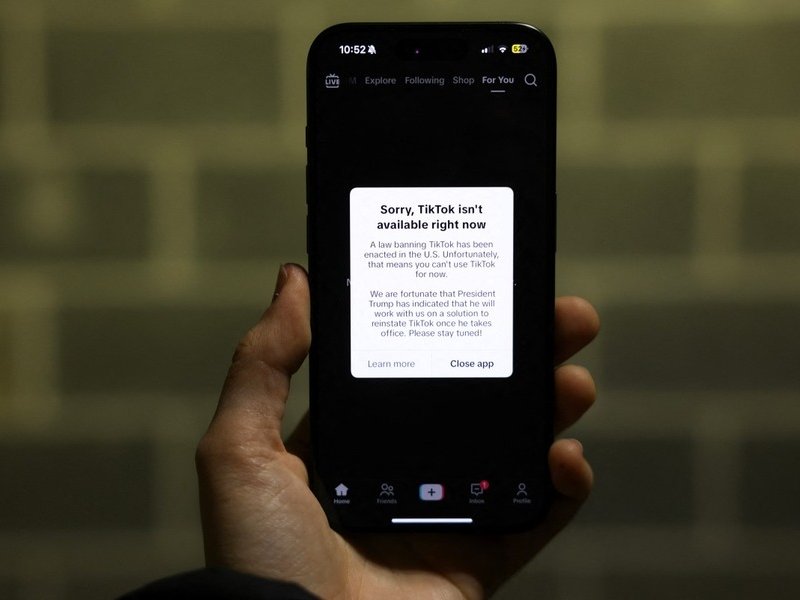 TikTok unavailable in US after court ruling