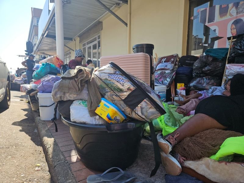 ‘Tired’ Durban flood victims homeless again