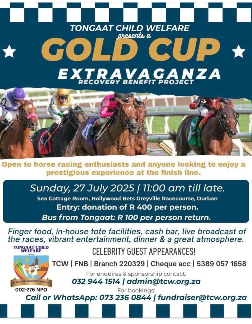 Tongaat Child Welfare Gold Cup