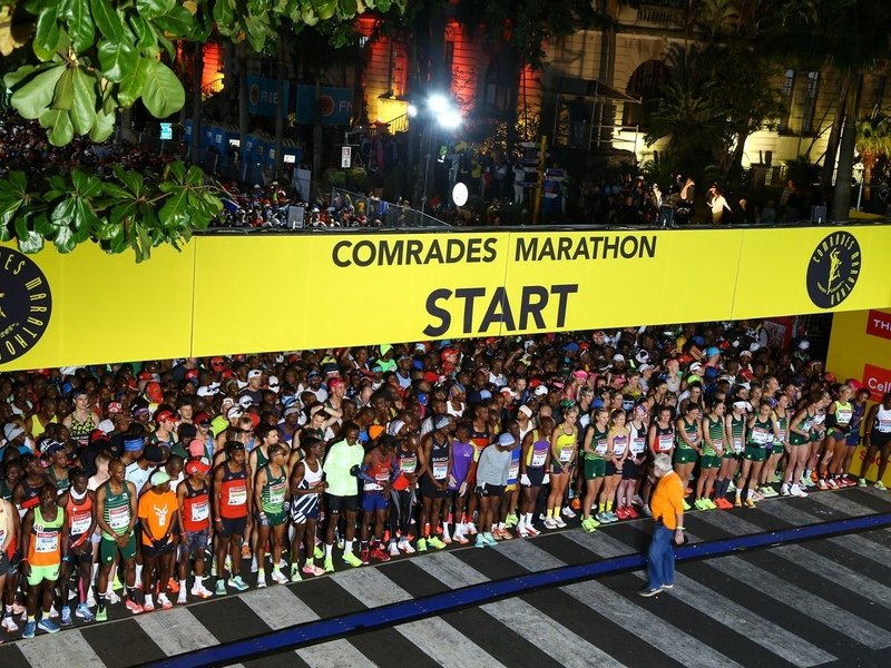 Comrades Marathon start of race