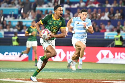 Rampant Blitzboks tame Argentina to win Hong Kong Sevens at last
