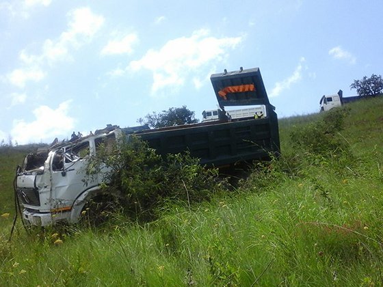 Man killed after losing control of truck