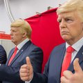 Trump wax figure