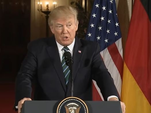 Trump Merkel