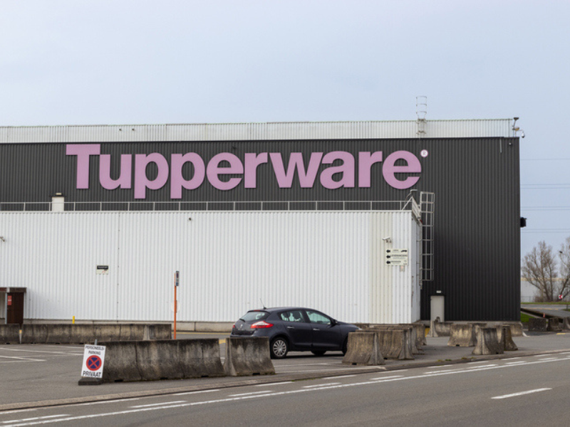 Tupperware factory in Belgium