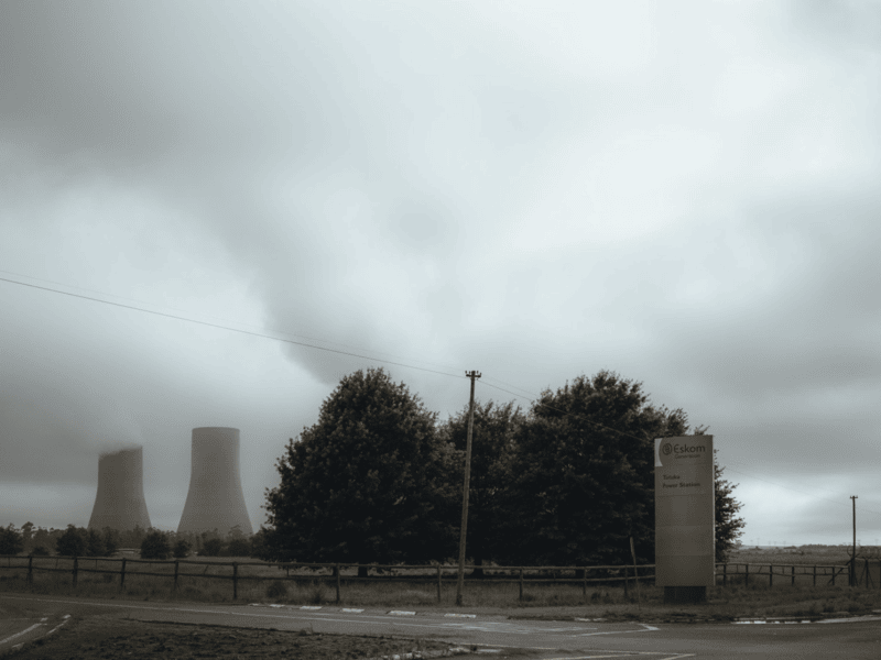 Eskom coal-fired Tutuka power plant