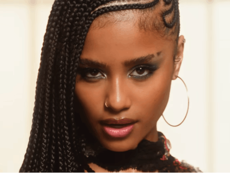 Tyla Is It music video close up