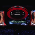 Tyla performing at the 2025 Global Citizen Festival