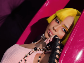 Tyla wearing a mustard yellow bob wig