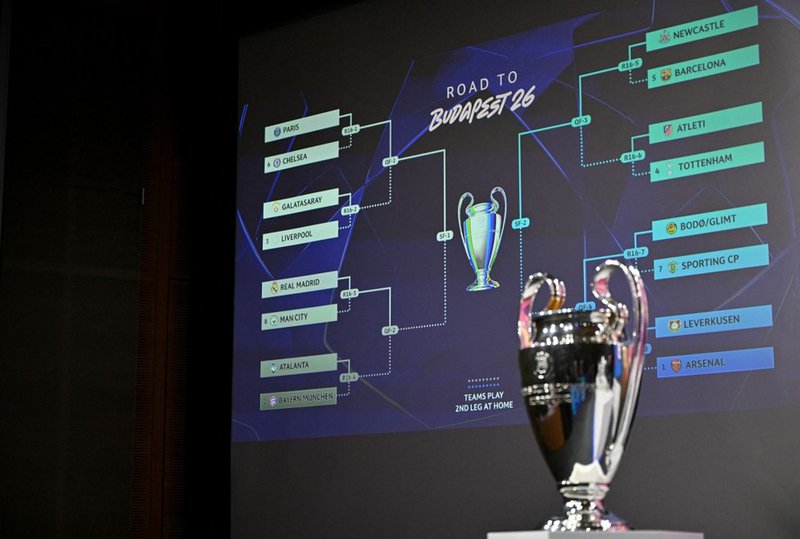 UEFA Champions League trophy 2026