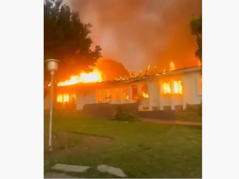 University of Fort Hare fire