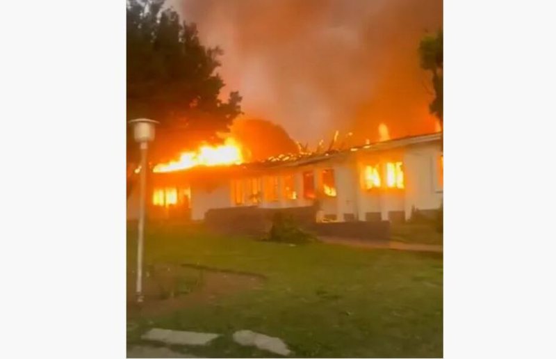 University of Fort Hare fire